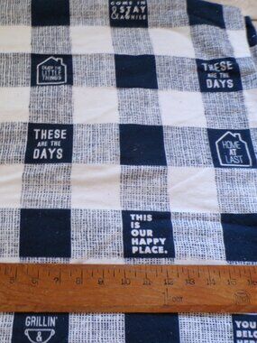 Super Snuggle Cotton Flannel Fabric Grillin' Chillin' These are the Shy 3 Yrds